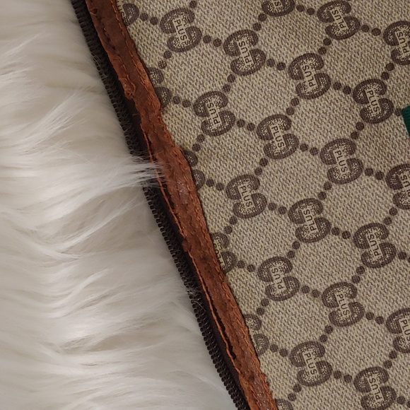 Authentic Vintage Gucci Plus GG Monogram Supreme Duffel Carry on Weekender Bag - Picture 9 of 9